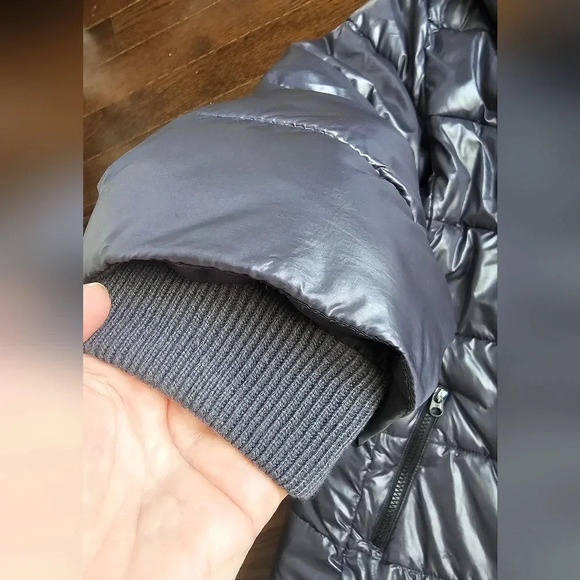 GAP  Kids Girl Grey Warm Jacket Long Size XXL 14-16 - Picture 4 of 7